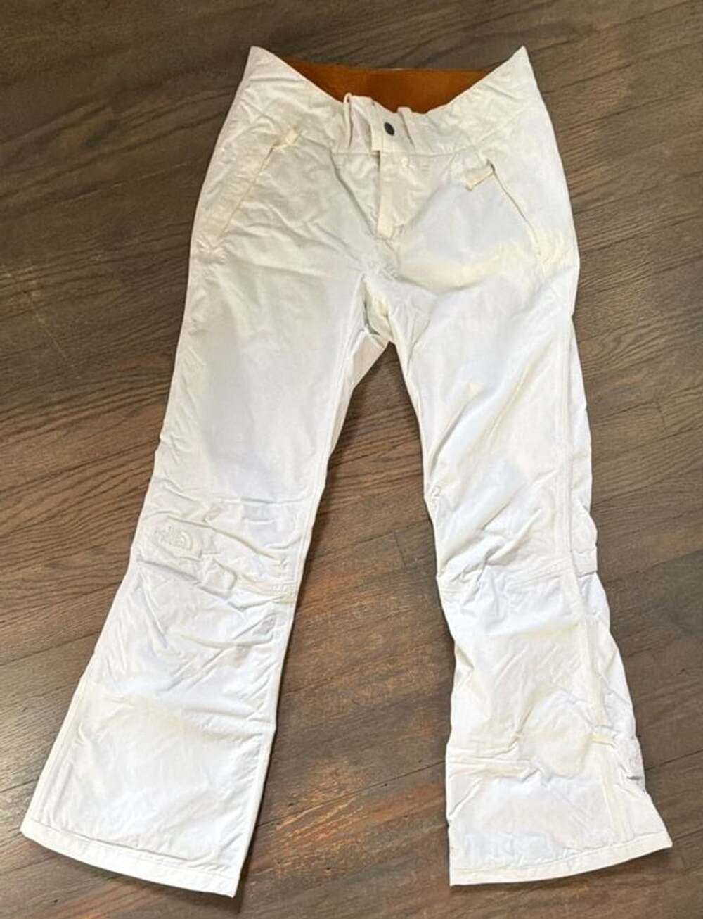 The North Face Women's White Snowboard Pants Size S HyVent Ski Winter